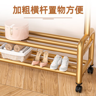 ANERYA 安尔雅 衣帽架落地卧室家用衣服晾衣服架子室内简易挂衣置物挂架 100CM