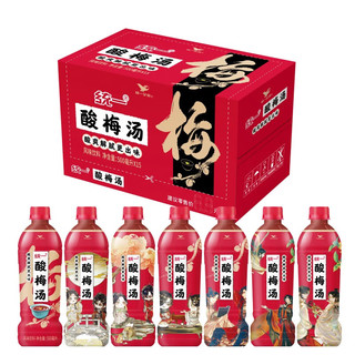Uni-President统一 酸梅汤 《天官赐福》动画联名 500ml*15瓶 整箱装 酸梅汁