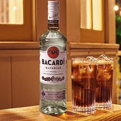 BACARDI 百加得 白朗姆500ml*2套装莫吉托mojito自由古巴调酒