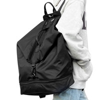 乐活旅行游泳健身包男干湿分离大容量旅行包运动背包篮球包手提男士行李袋