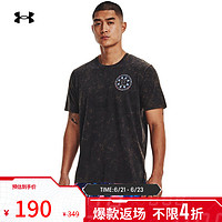 安德玛 UNDER ARMOUR 官方UA Anywhere男子简约百搭跑步运动短袖T恤1374228