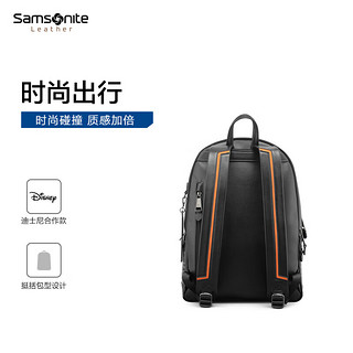 Samsonite 新秀丽 迪士尼合作款双肩包时尚潮流印花背包电脑包 NW1 黑色印花