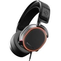 Steelseries 赛睿 Arctis Pro 幻彩专业版 耳罩式头戴式有线耳机 黑色