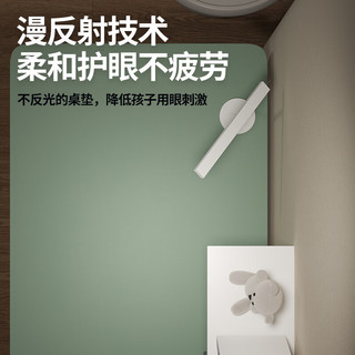 南柯一梦超纤有机硅桌垫书桌学生儿童写字台学习办公电脑桌面垫子防笔墨 樱花粉 60*150cm
