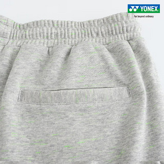 YONEX/尤尼克斯 120143BCR/220143BCR 2023SS训练系列男女款运动短裤yy 烟灰色（女款） O