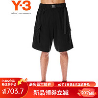 Y-3FT SHORTS夏上新款短裤男五分工装裤情侣款38H63078 黑色 S