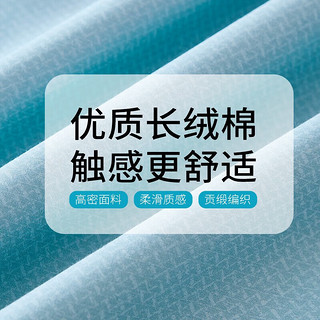 梦洁家纺 床上四件套纯棉床单被套被罩全棉床品套件夏季四季 妍汐 1.2m床(被套150*200cm)三件套