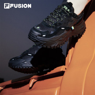 FILA  FUSION斐乐潮牌女鞋女子运动鞋2023硬糖鞋厚底老爹鞋女