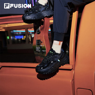 FILA  FUSION斐乐潮牌女鞋女子运动鞋2023硬糖鞋厚底老爹鞋女