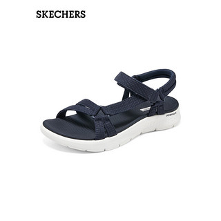 斯凯奇（Skechers）Skechers缓震沙滩鞋休闲鞋141451 海军蓝色/NVY 35