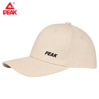PEAK 匹克 棒球帽男女情侣款夏季帽子男鸭舌帽休闲韩版太阳帽遮阳帽