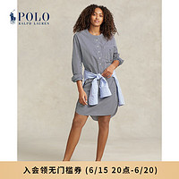 Polo Ralph Lauren 拉夫劳伦女装 23春夏宽松版条纹棉府绸睡衣RL24610 999-多色 XS