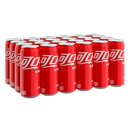 Coca-Cola 可口可乐 无糖可乐 330ml*24罐