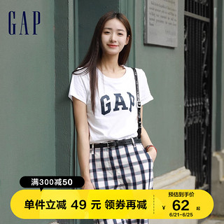 Gap 盖璞 268820 女士纯棉短袖T恤