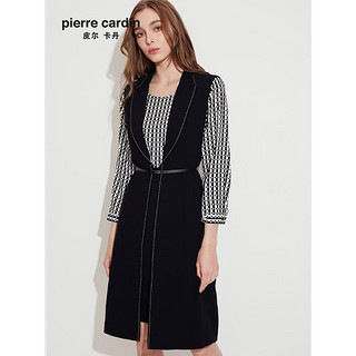 皮尔卡丹（pierre cardin）2023年春季新款通勤职业修身连衣裙P1111E1009W4 白色 36A(165/84A)