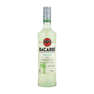 BACARDI 百加得 预调酒 莫吉托酒700ml Mojito 基酒调酒烘焙  洋酒