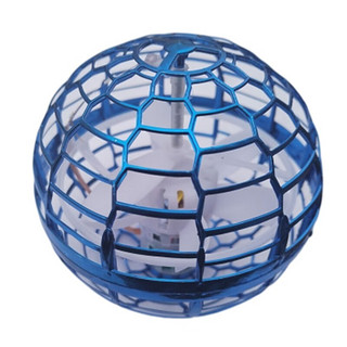 大疆感应飞行球飞球回旋球o悬浮智能魔幻魔术丢出去飞回来会飞的玩具 蓝色飞球+充电线+遥控器+包装盒 官方标配