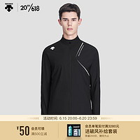 DESCENTE迪桑特 TRAINING系列 男子针织运动上衣 D3231TFT56 BK-黑色 3XL(190/108A)