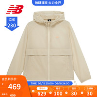 NEW BALANCE NB官方23新款春夏女款运动休闲百搭舒适简约纯色外套 BE AWJ32303 S