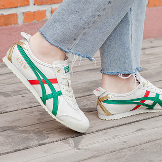 Onitsuka Tiger鬼冢虎男鞋女鞋 2023夏季新款休闲鞋情侣金标板鞋透气轻便运动鞋 1183B511-200/后跟金标 40.5