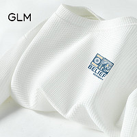 GLM 男士华夫格短袖T恤 23PD13H162