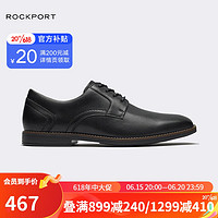 ROCKPORT乐步男鞋商务职场正装皮鞋英伦平底绅士鞋黑色CH1235 CH1235 44/10