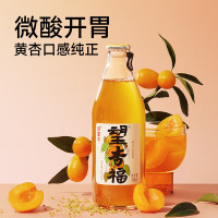 HOPE WATER 好望水 望山楂 望杏福杏子果汁气泡水 原果熬制果蔬汁0脂肪 含雪梨食补饮品 300ml*6瓶 饮料整箱