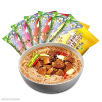 稻花香 过桥米线方便米粉丝香菇炖鸡味非油炸方便整箱泡面6袋装 酸辣2+香辣2+老母鸡2 6袋
