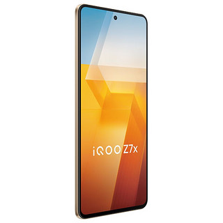 vivo iQOO Z7x新品5g手机 6000毫安大电池80W闪充 iqooz7x老人学生智能手机 无限橙 6G 128G