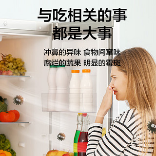惠寻 冰箱除味剂膏120g*4冰箱去异味吸除异味 活性炭保鲜神奇