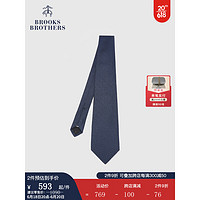 布克兄弟（BrooksBrothers）男士新款桑蚕丝不规则纹理商务领带 4004-蓝色 OS