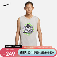 耐克（NIKE）男子复古印花训练无袖背心 DRI-FIT DX0909-012 XL