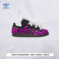 adidas阿迪达斯三叶草CAMPUS JEREMY SCOTT联名男女经典运动板鞋 荧光粉/黑 36.5(225mm)