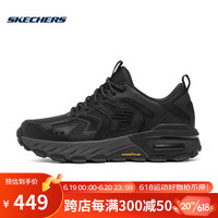 斯凯奇()TJ 男子户外系列厚底越野鞋 237307C-BKCC 黑色/炭灰色 39