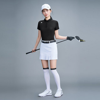 DESCENTEGOLF 迪桑特高尔夫 FIELD系列 女子短袖T恤 G313WFTS34 BK-黑色 L(170/88A)