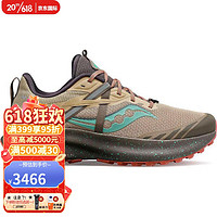 SAUCONY索康尼 Ride 15 TR 女士经典耐磨舒适越野跑鞋户外运动鞋5 Desert _ Sprig 40/US8.5