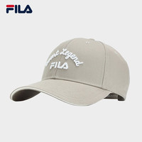 FILA 斐乐 官方棒球帽情侣款2023秋新款时尚休闲帽男帽鸭舌帽子女