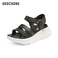 斯凯奇（Skechers）斯凯奇厚底轻便凉鞋111126 黑色/白色/BKW 39