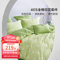 BLISS 百丽丝 纯棉床上四件套  夏日系列 适用1.5米床