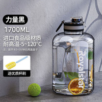Royalstar 荣事达 水杯 1.7L 黑色