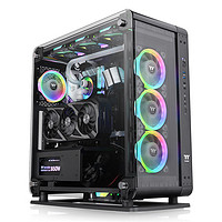 Tt（Thermaltake）Core P6 TG 黑色 国际版 机箱水冷电脑主机（支持ATX/开放式/封闭式/电竞水冷/弹性安装）