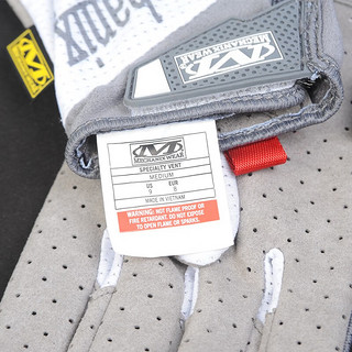 MECHANIX WEAR超级技师夏季男士超薄款Vent透气手套户外排汗骑行工作战术手套 灰白色 L