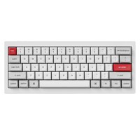 Keychron Q4 Pro 61键 蓝牙双模客制化无线键盘 喷粉白