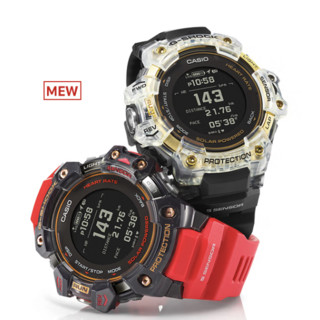 CASIO 卡西欧 G-SHOCK G-SQUAD系列 55毫米太阳能腕表 GBD-H1000-4