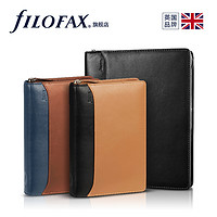 英国进口filofax Nappa真皮笔记本日程本A6 A5商务型拉链包记事本手帐活页本企业团购定制