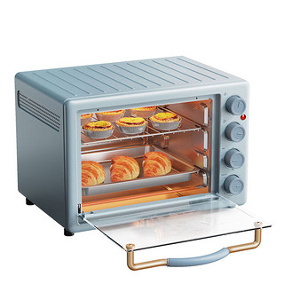 小熊（Bear）电烤箱多功能家用迷你小型独立控温20L烘烤蛋糕烤炉烤箱 DKX-C20D1