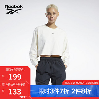 Reebok 锐步 官方新款女子HH9657经典百搭休闲长袖T恤 HH9675 A/M