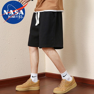 NASA MARVEL 速干华夫格五分段短裤