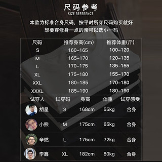 马登 MADEN工装 美式复古重磅纯棉t恤男百搭圆领白色短袖正肩打底衫夏季 黑色+灰色 2件 XL（180/100A）