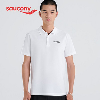 Saucony索康尼2022春夏新款男子短袖POLO衫运动休闲舒适短袖男